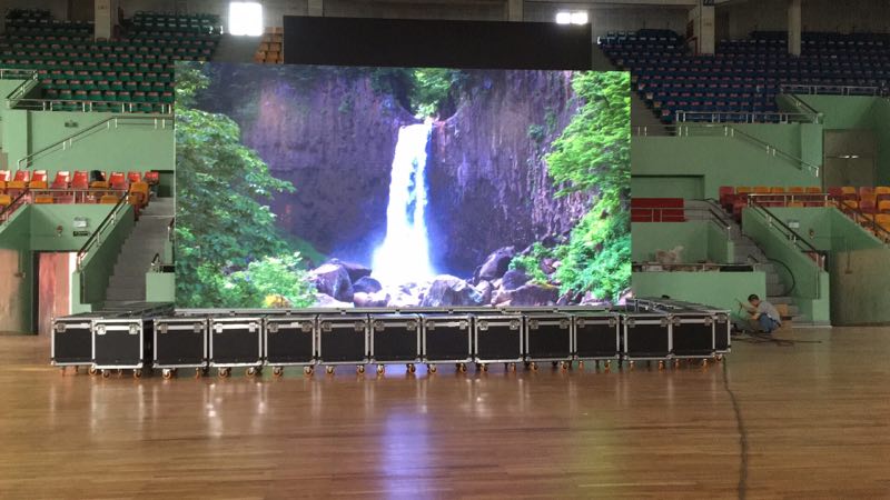 永川体育馆显示屏项目